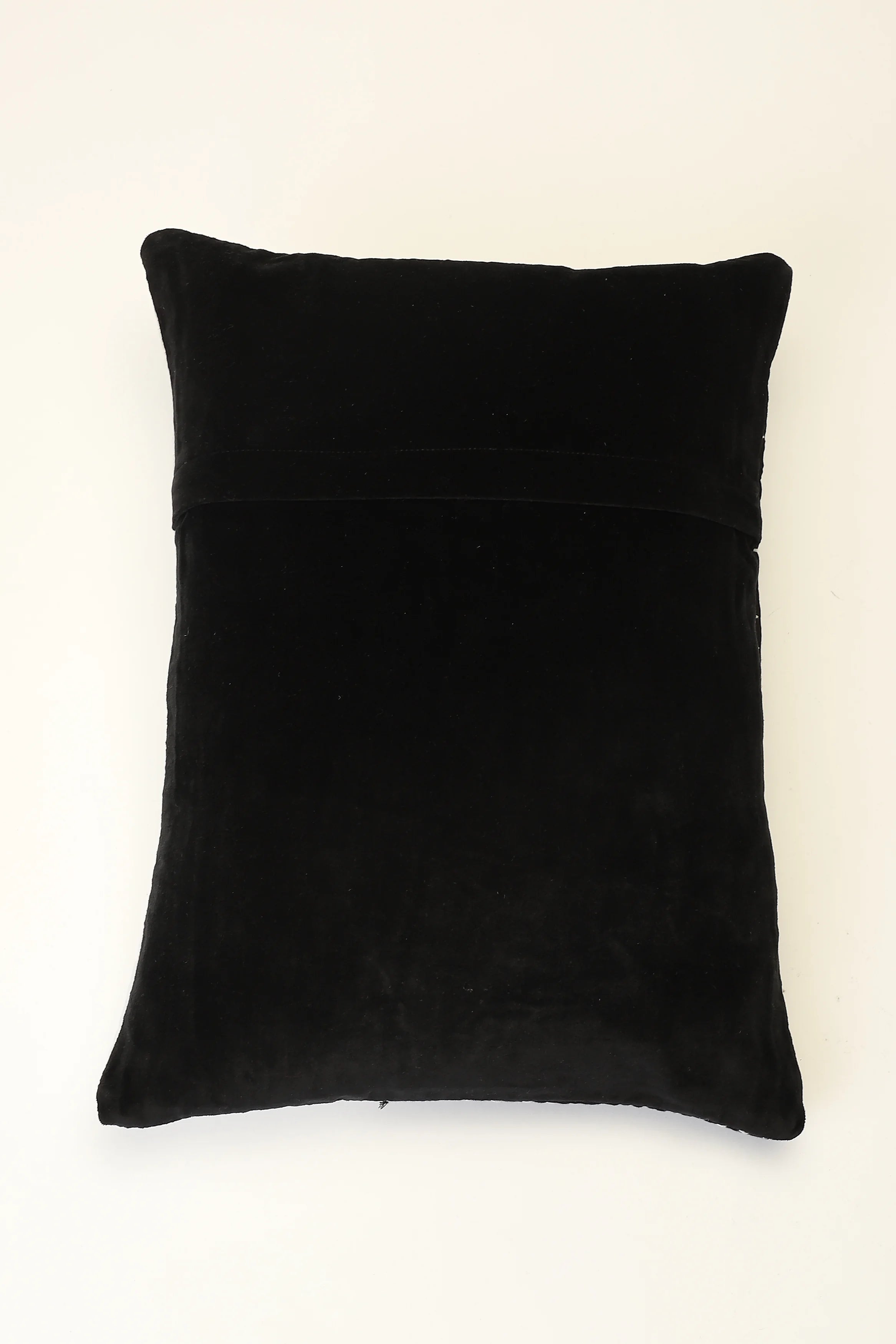 Kantha Stitch Patched Cushion Cover