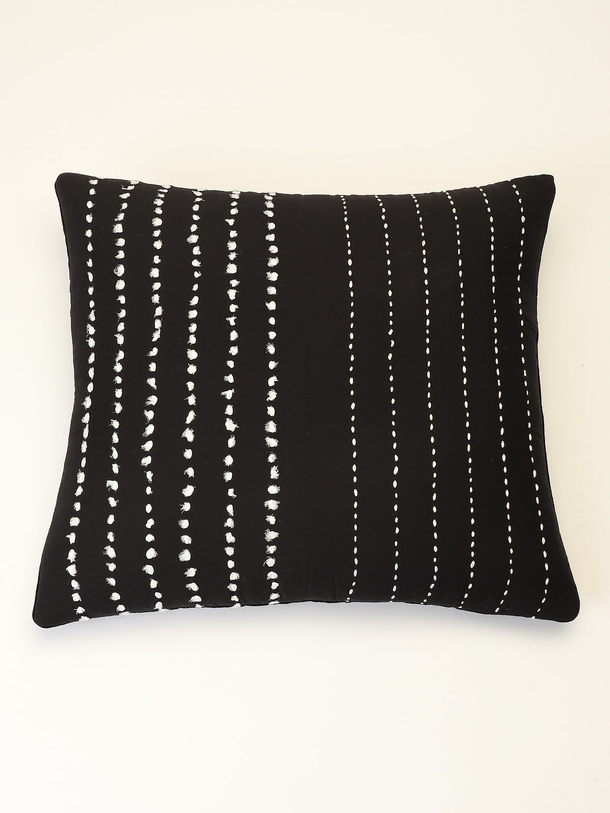 Kantha Rag Stitch Cushion Cover