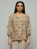 Printed Patola Top