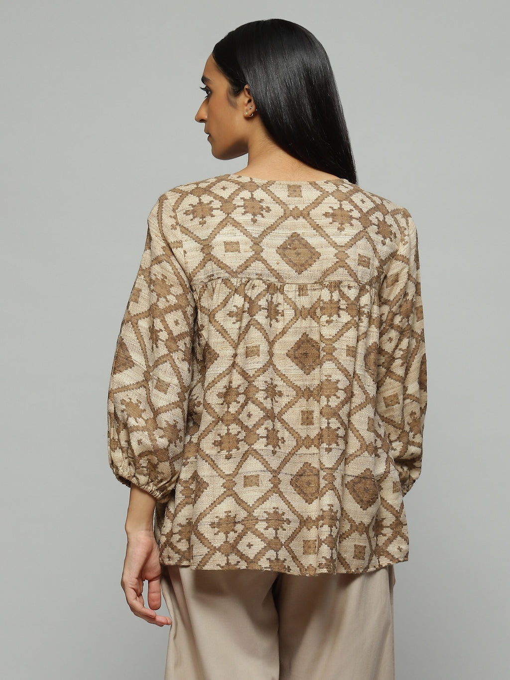 Printed Patola Top