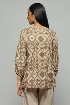 Printed Patola Top