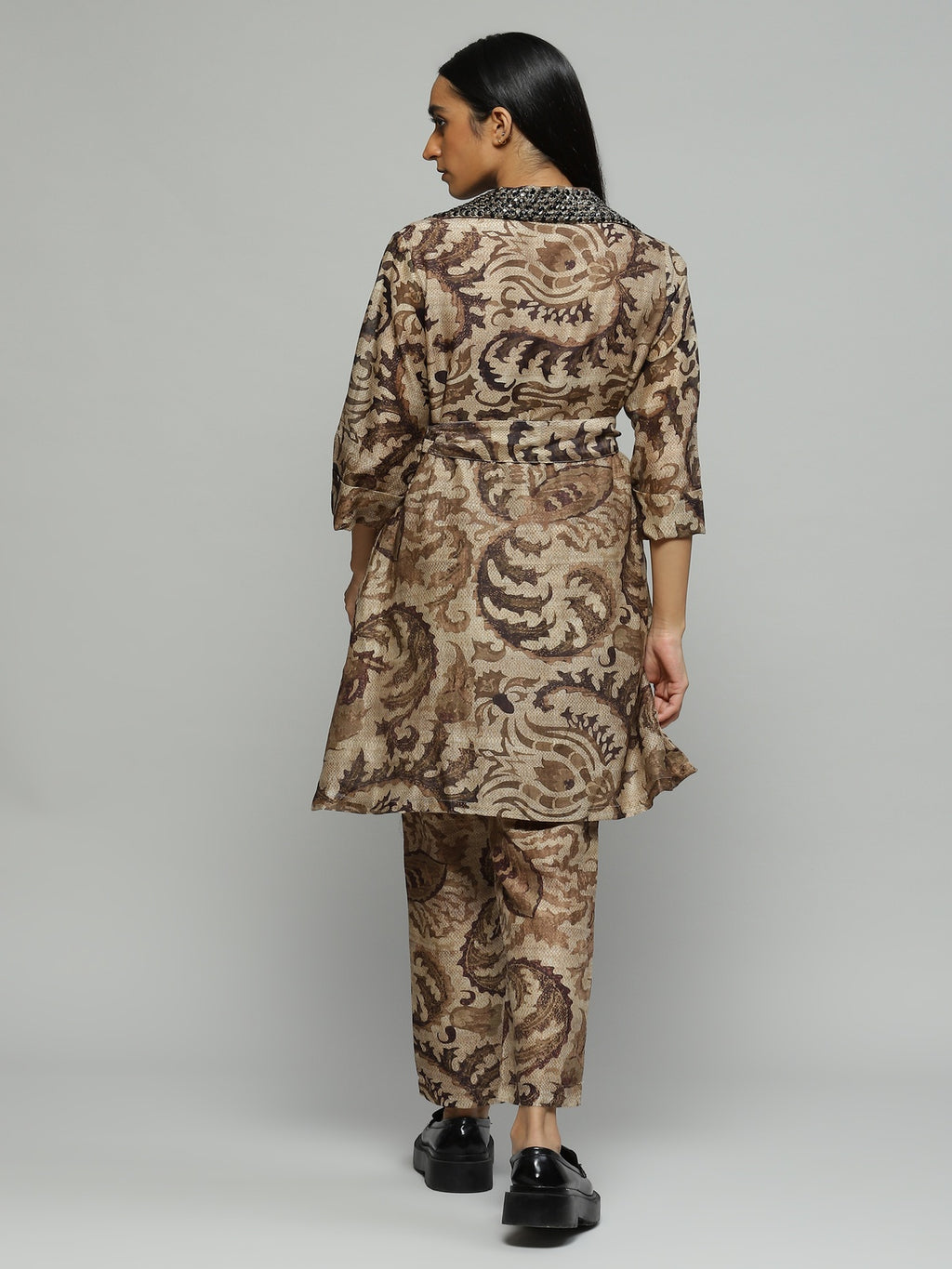 Printed & Sequinned Coordinate Set