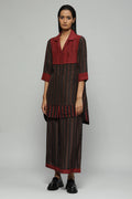 Block Printed Silk Coordinate Set