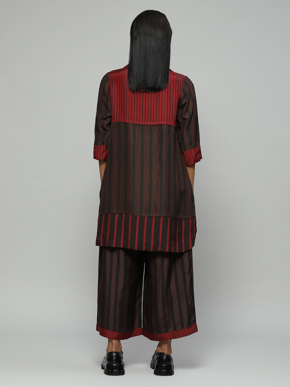Block Printed Silk Coordinate Set