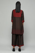 Block Printed Silk Coordinate Set