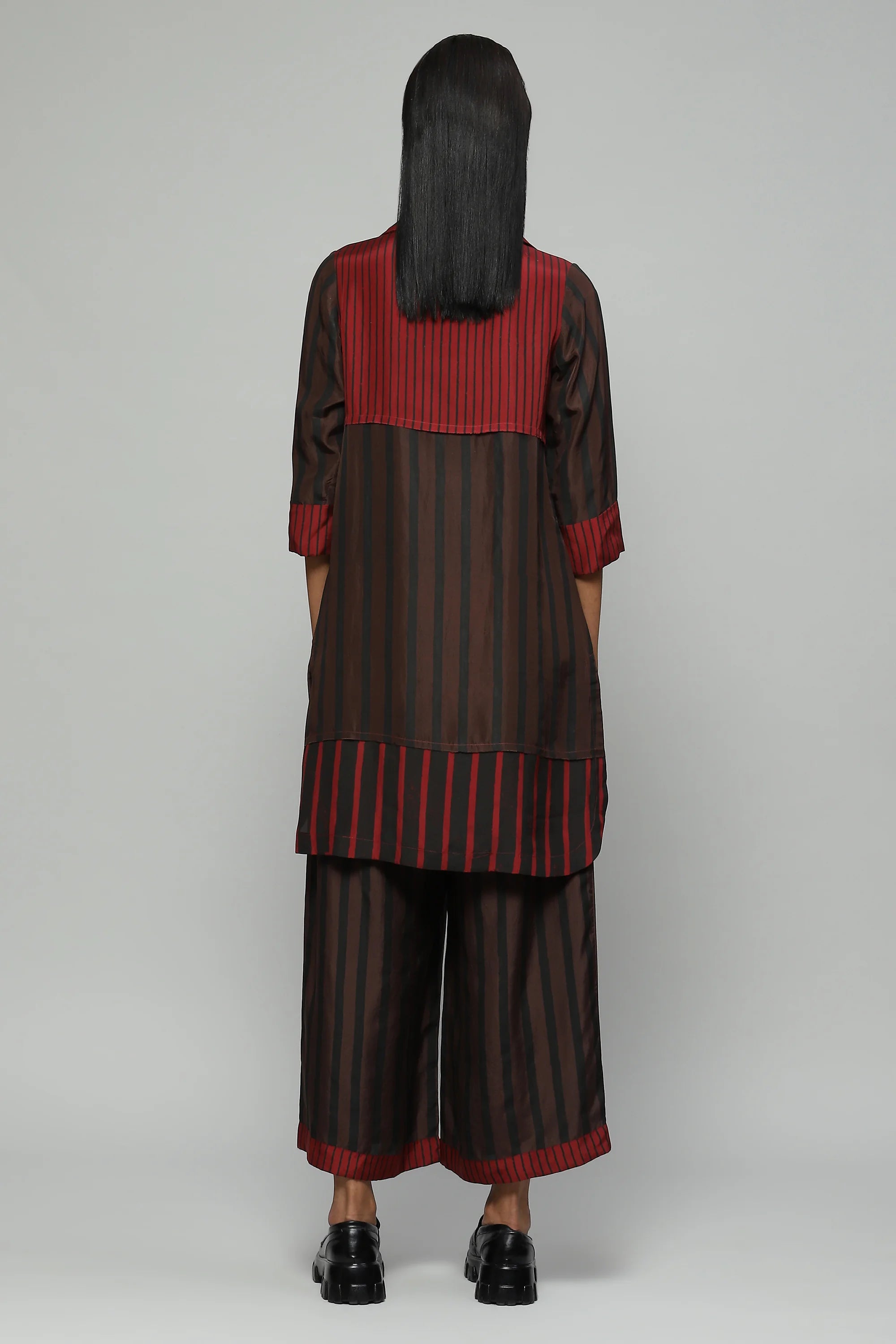 Block Printed Silk Coordinate Set