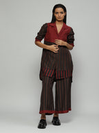Block Printed Silk Coordinate Set