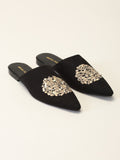 Sequinned Dot Slipper
