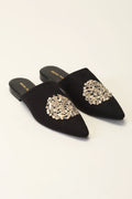 Sequinned Dot Slipper