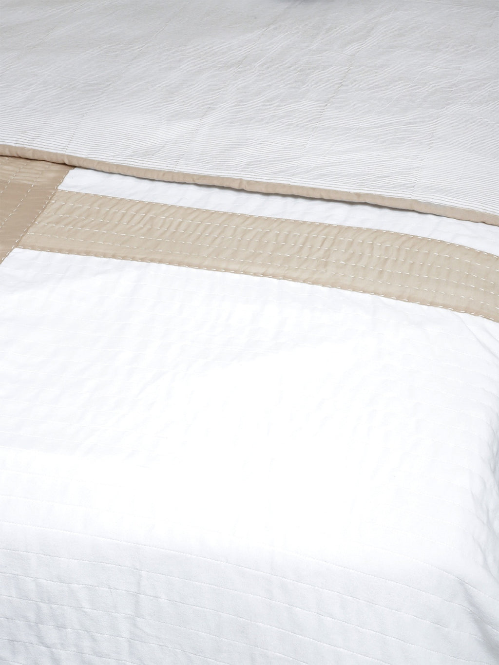 Quilted Kantha Patchwork Bedcover