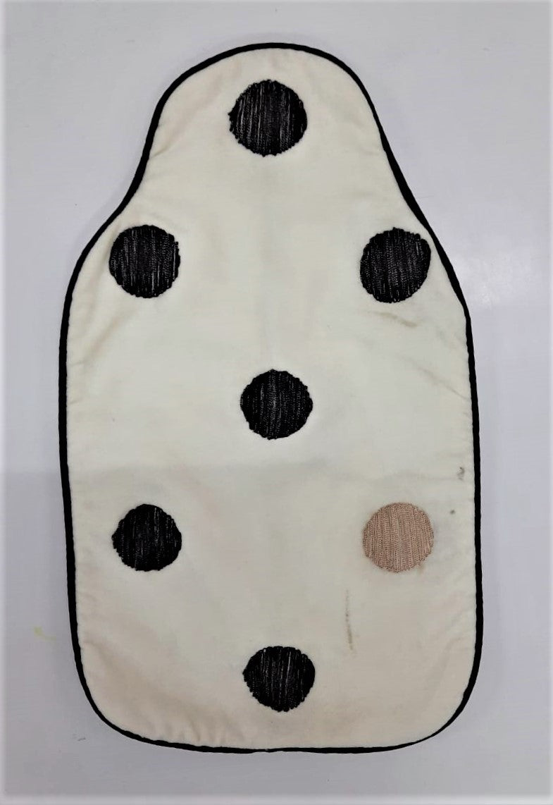 Crewel Embroidered Hot Bottle Cover