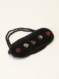 Sequinned Dot Eyemask