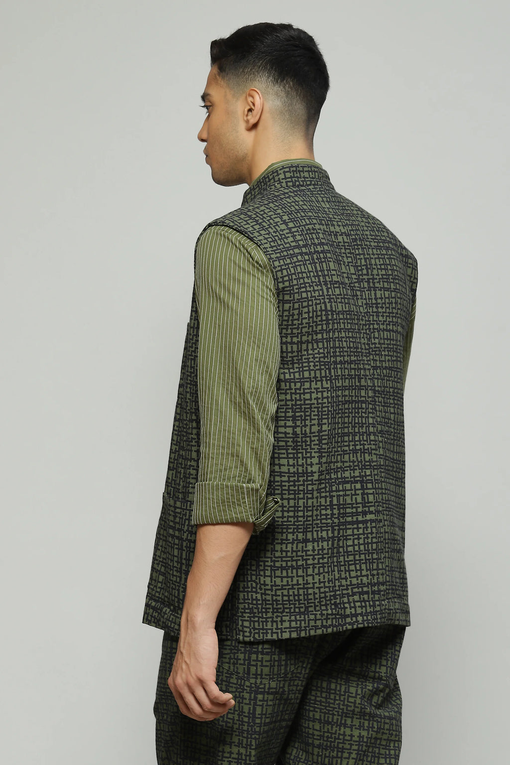 Tabby Print Bundi