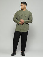Trapunto Stitch Shirt Kurta