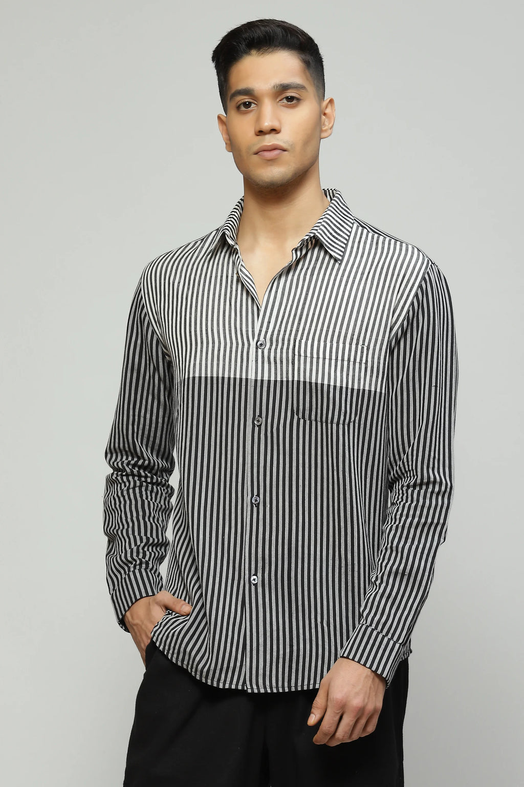Handwoven Stripe Shirt
