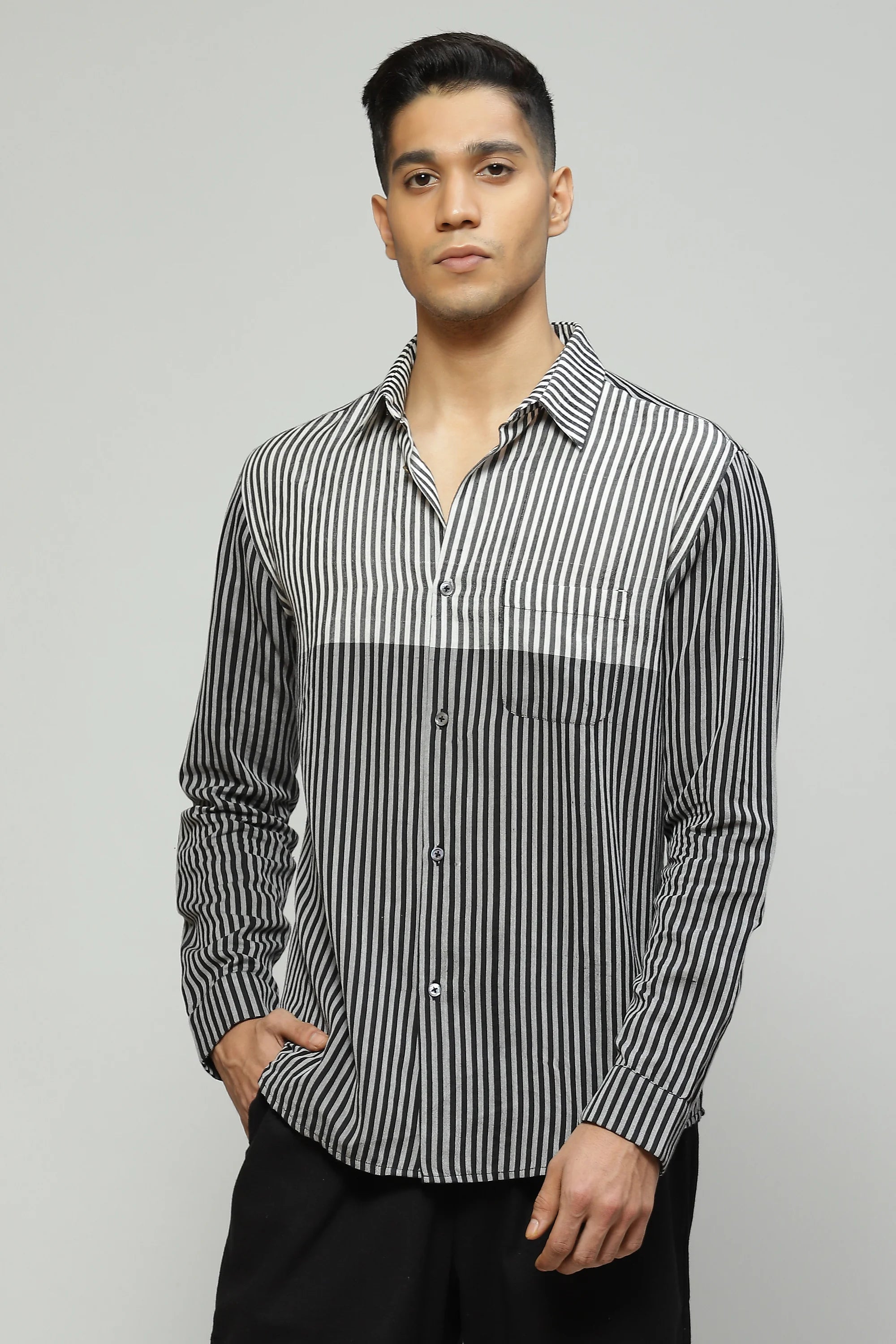 Handwoven Stripe Shirt