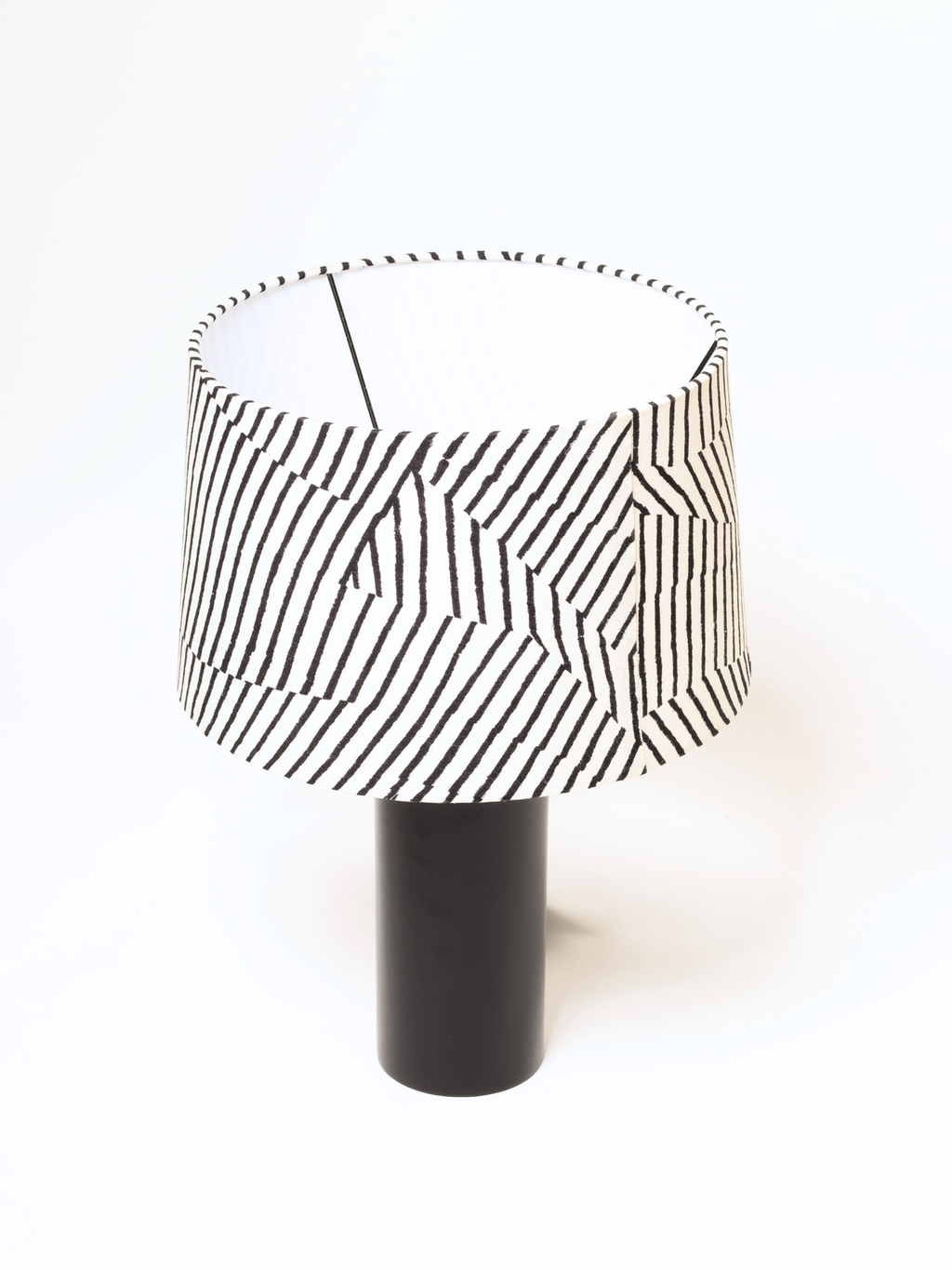 Broken Stripe Lamp Shades
