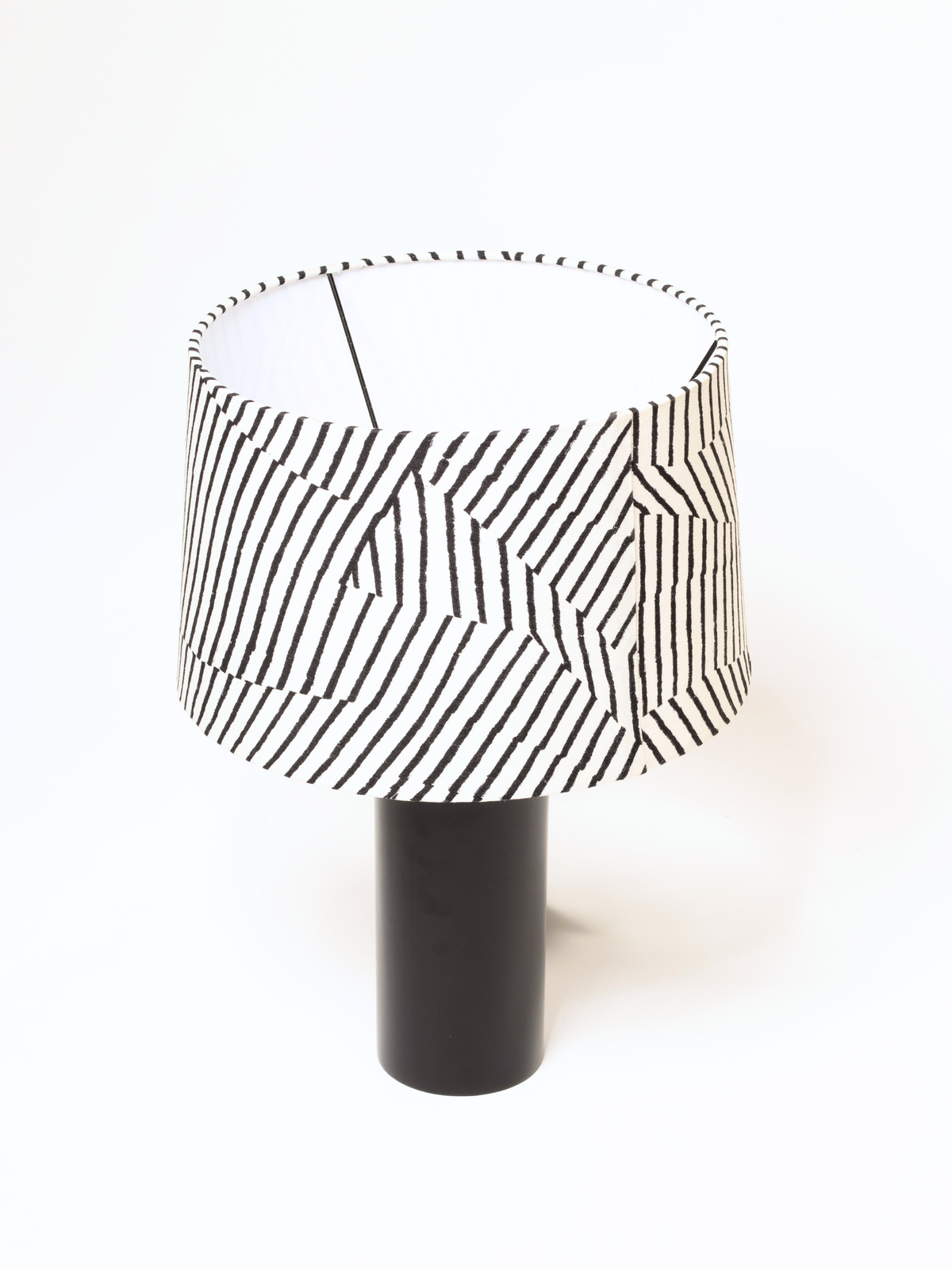 Broken Stripe Lamp Shades