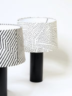 Broken Stripe Lamp Shades