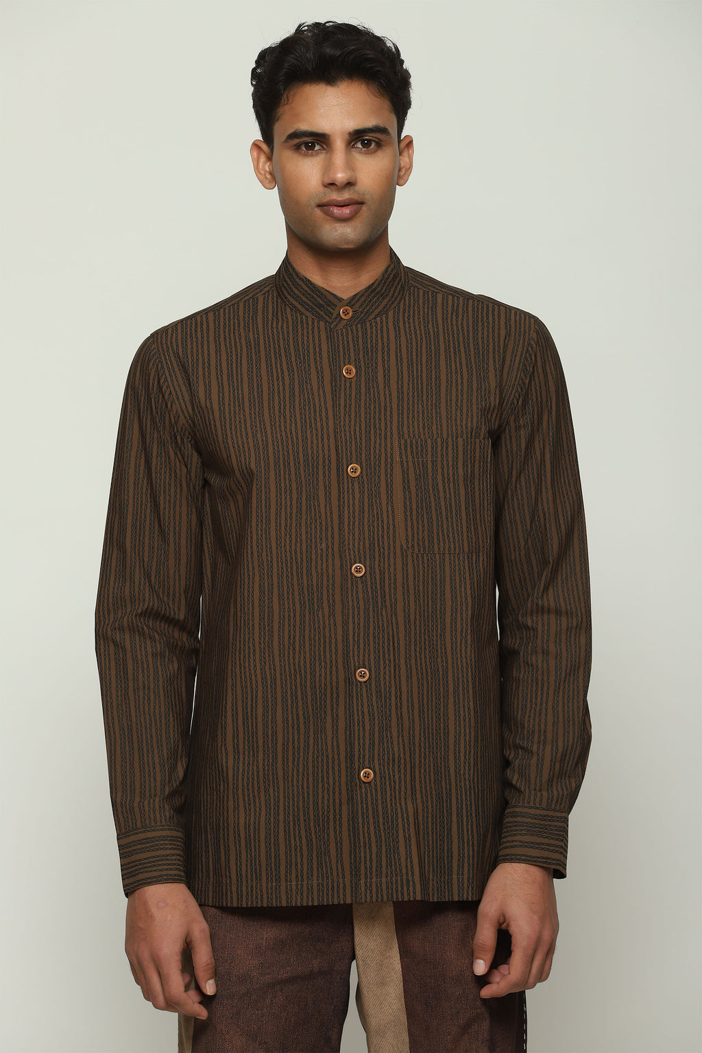 Crewel Print Shirt