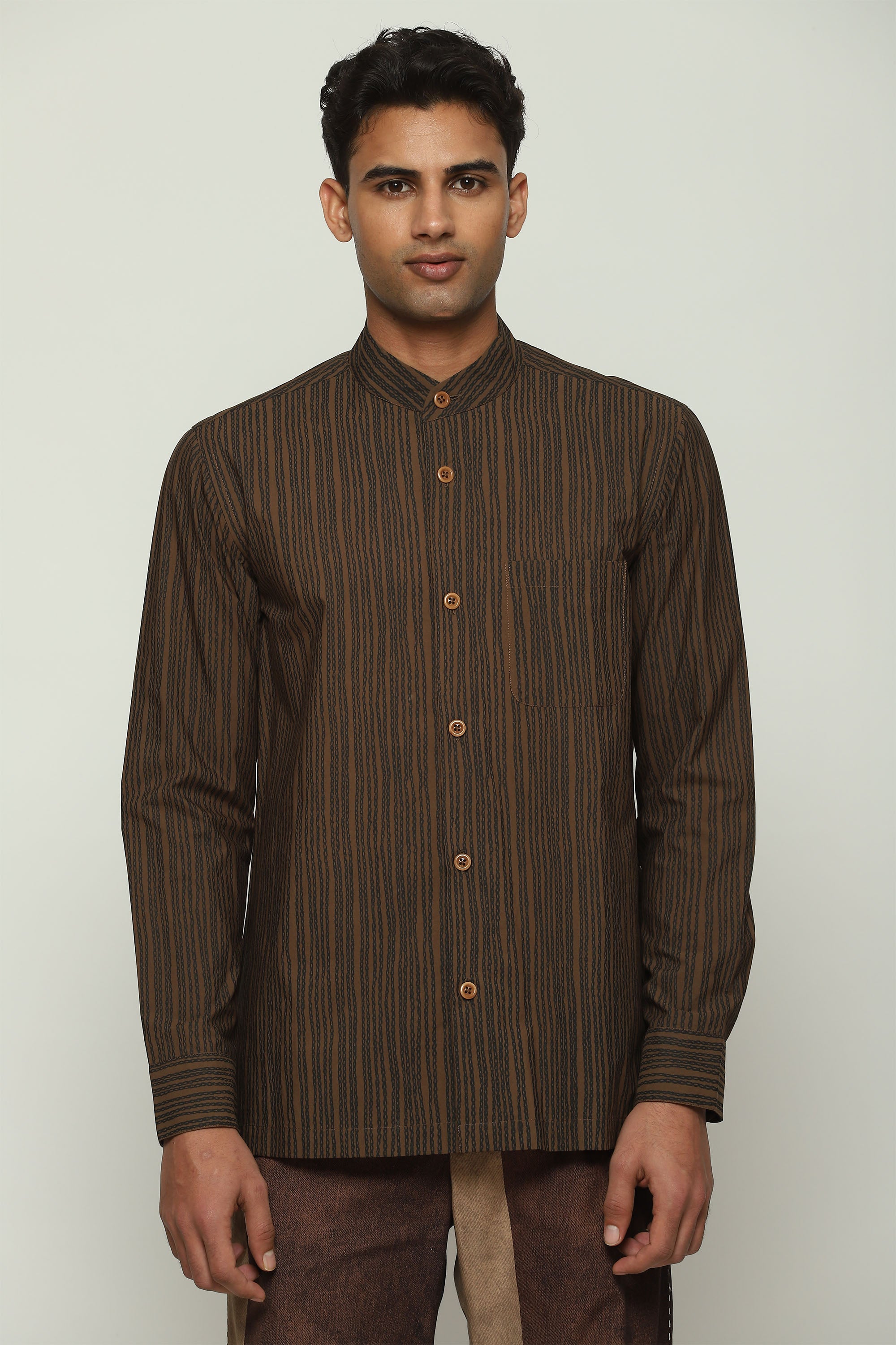 Crewel Print Shirt