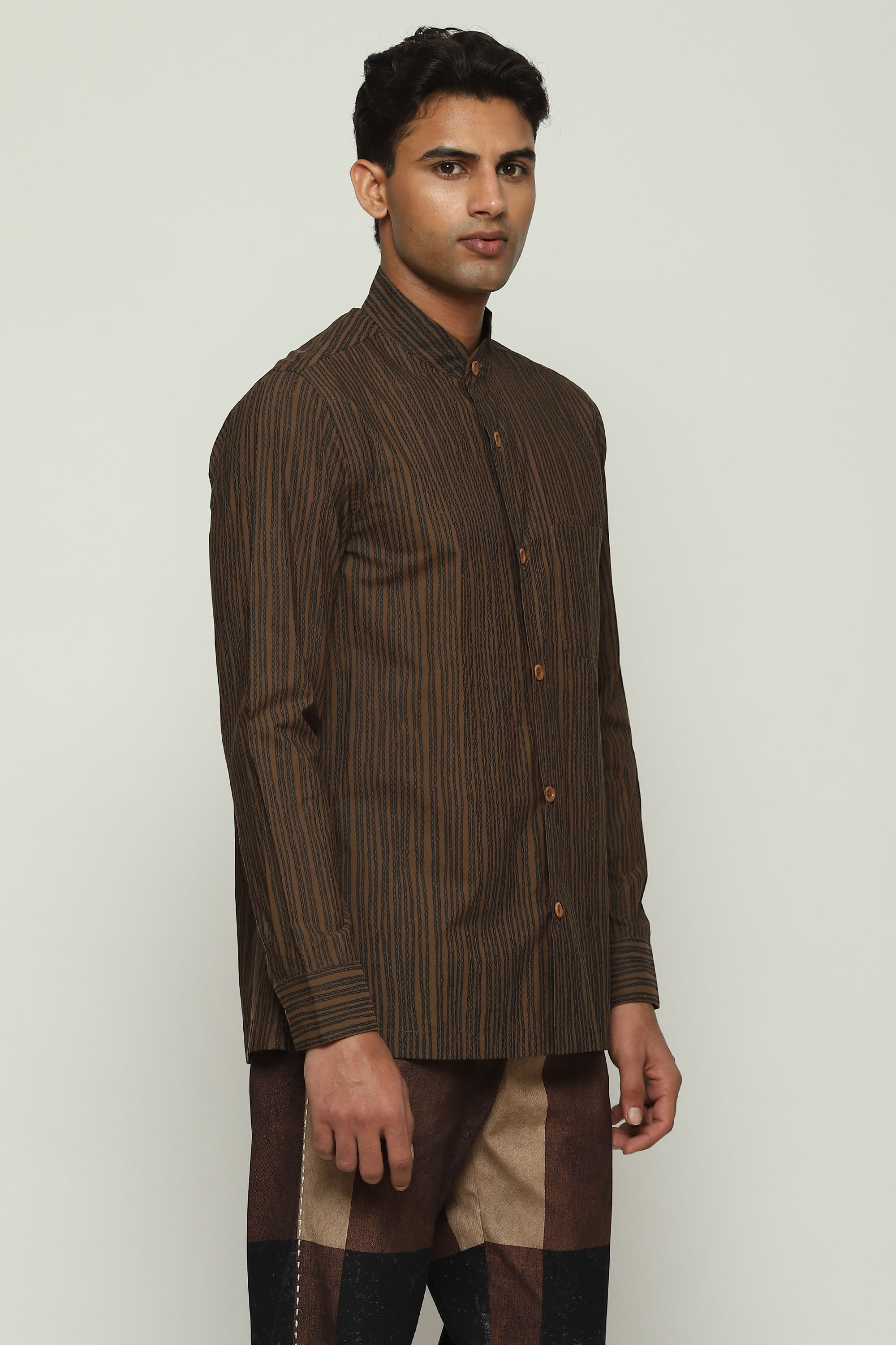 Crewel Print Shirt