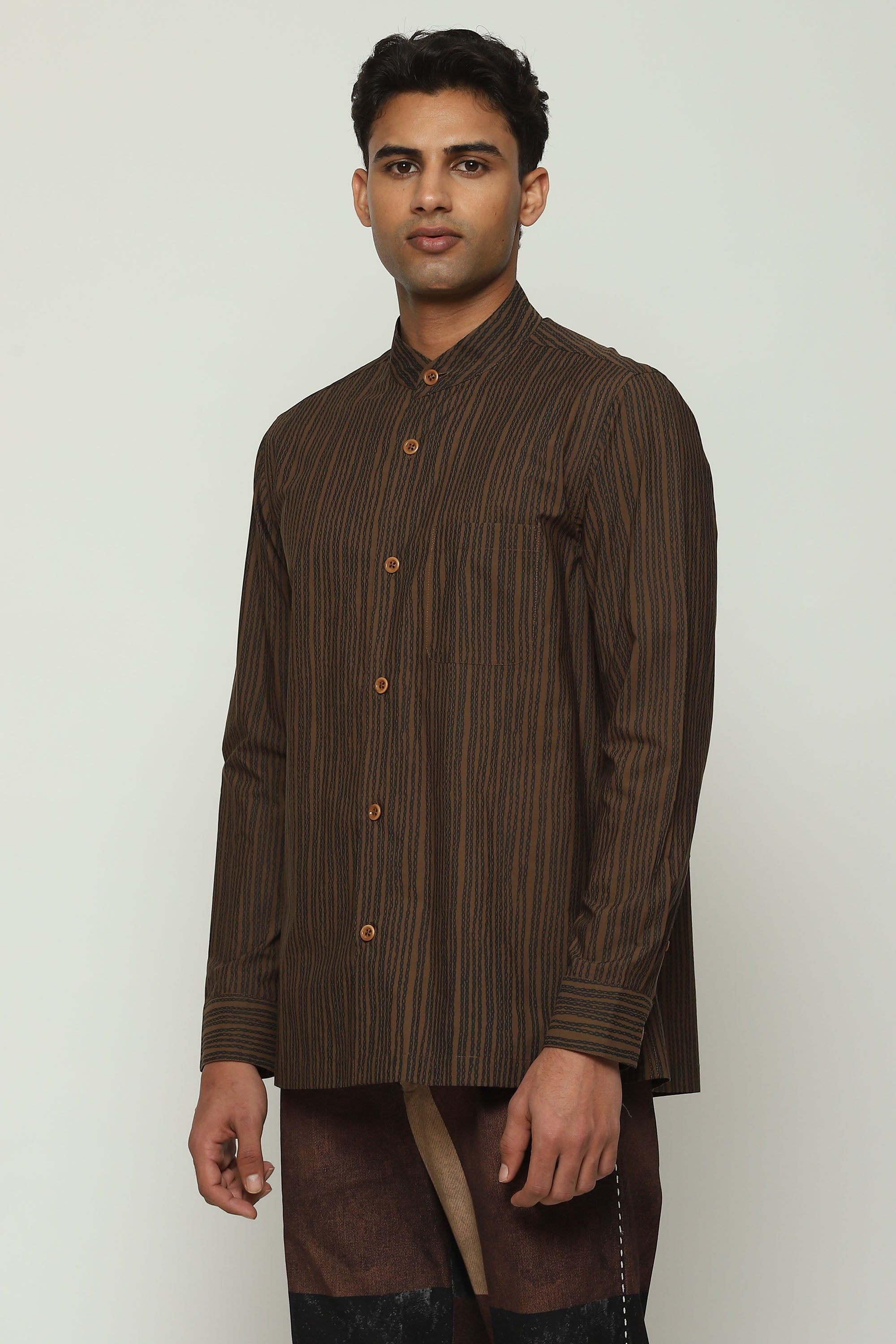 Crewel Print Shirt