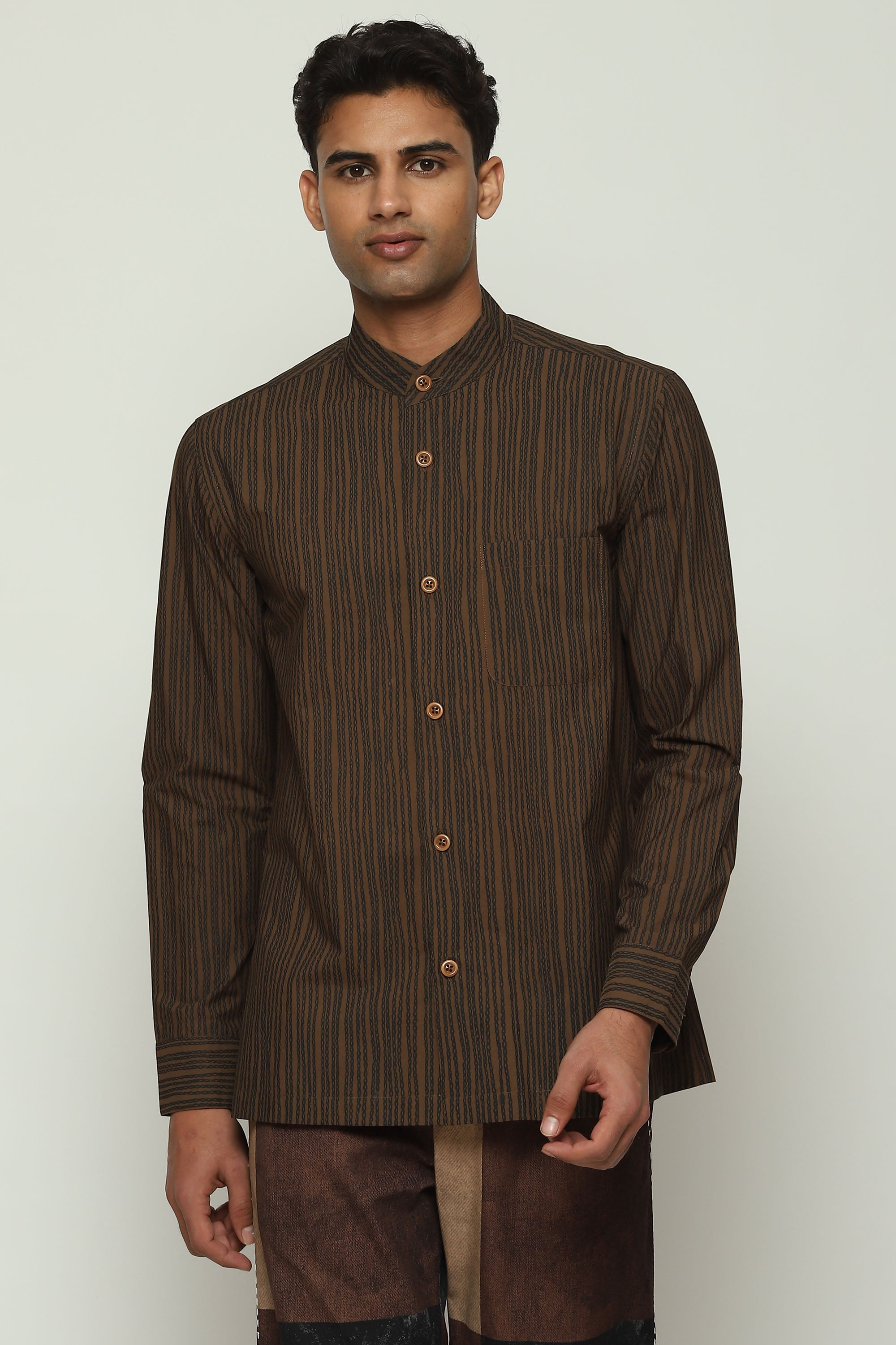 Crewel Print Shirt