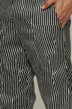 Broken Pinstripes Trouser