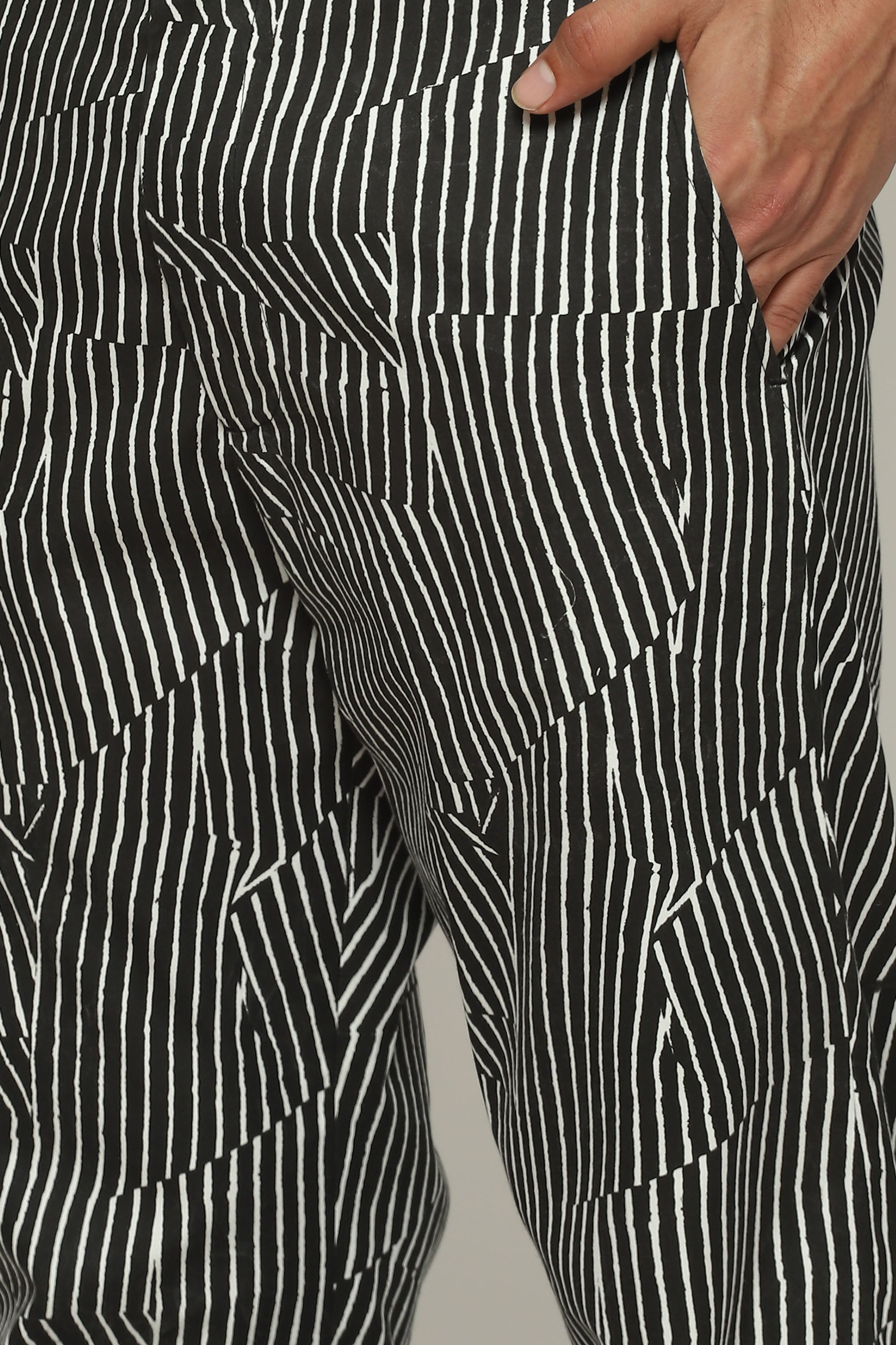 Broken Pinstripes Trouser