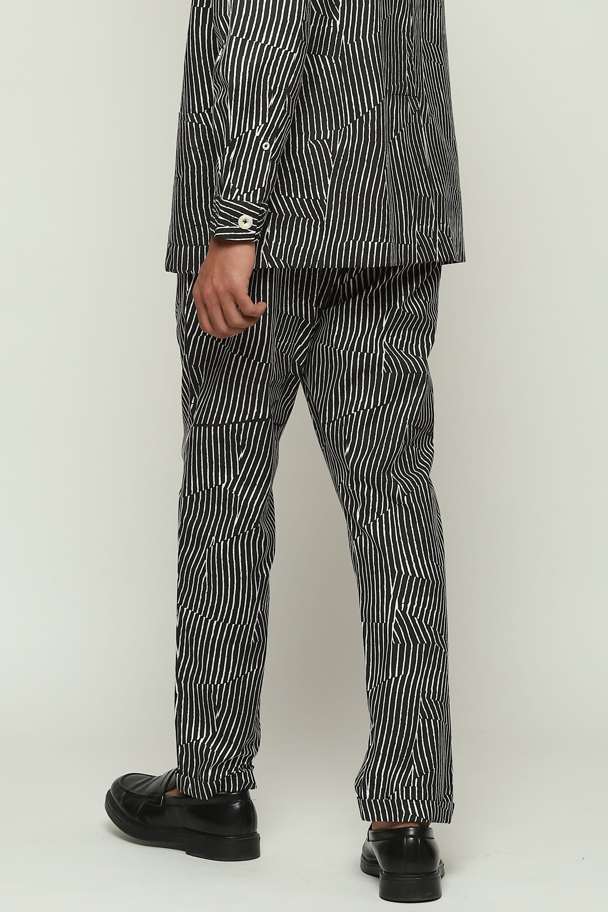 Broken Pinstripes Trouser