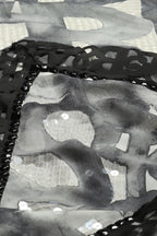 Fashion Show Watercolour Calligraphy Sari