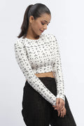 Rubber Print Top