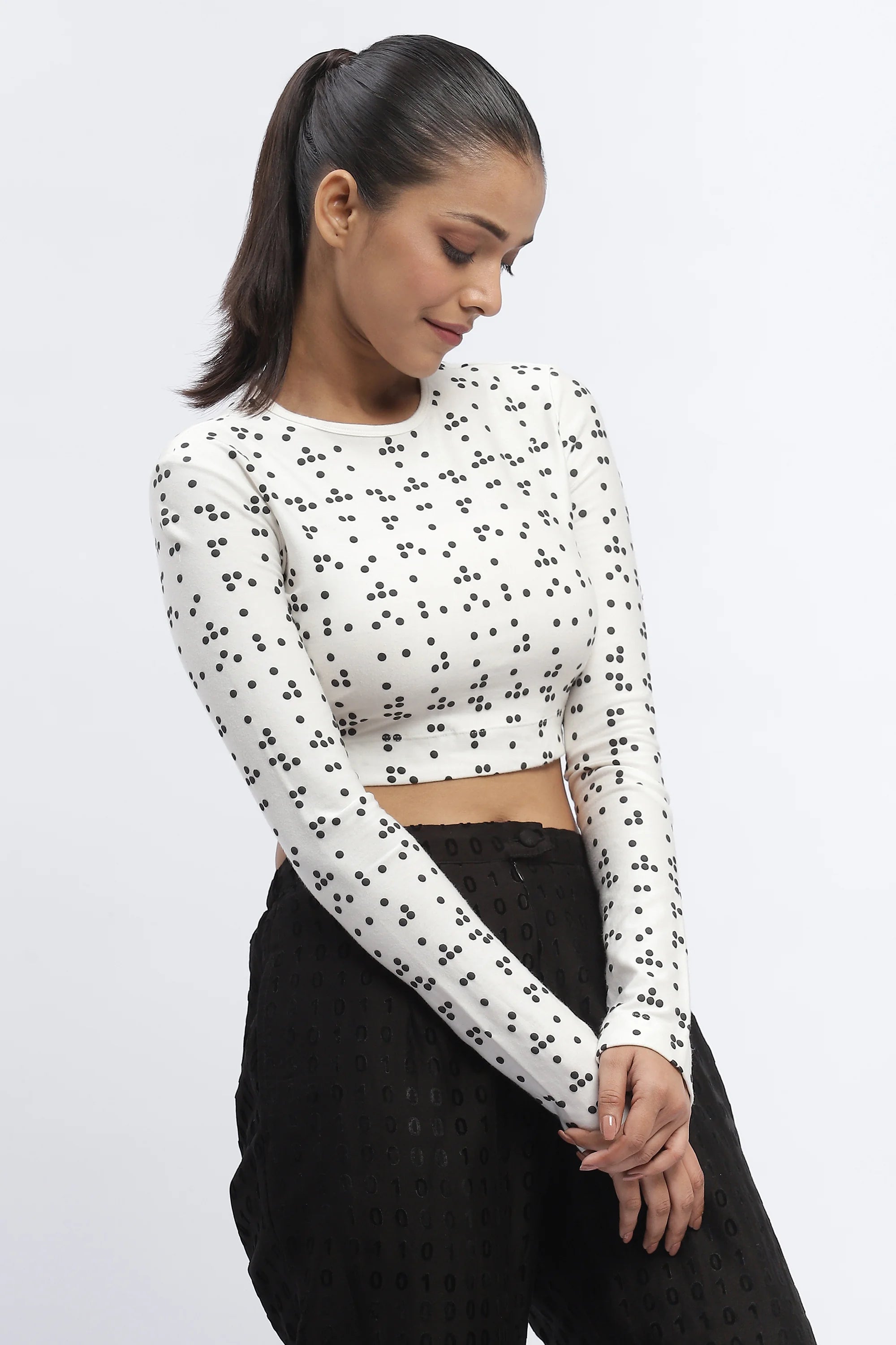 Rubber Print Top