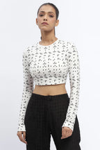 Rubber Print Top