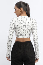 Rubber Print Top