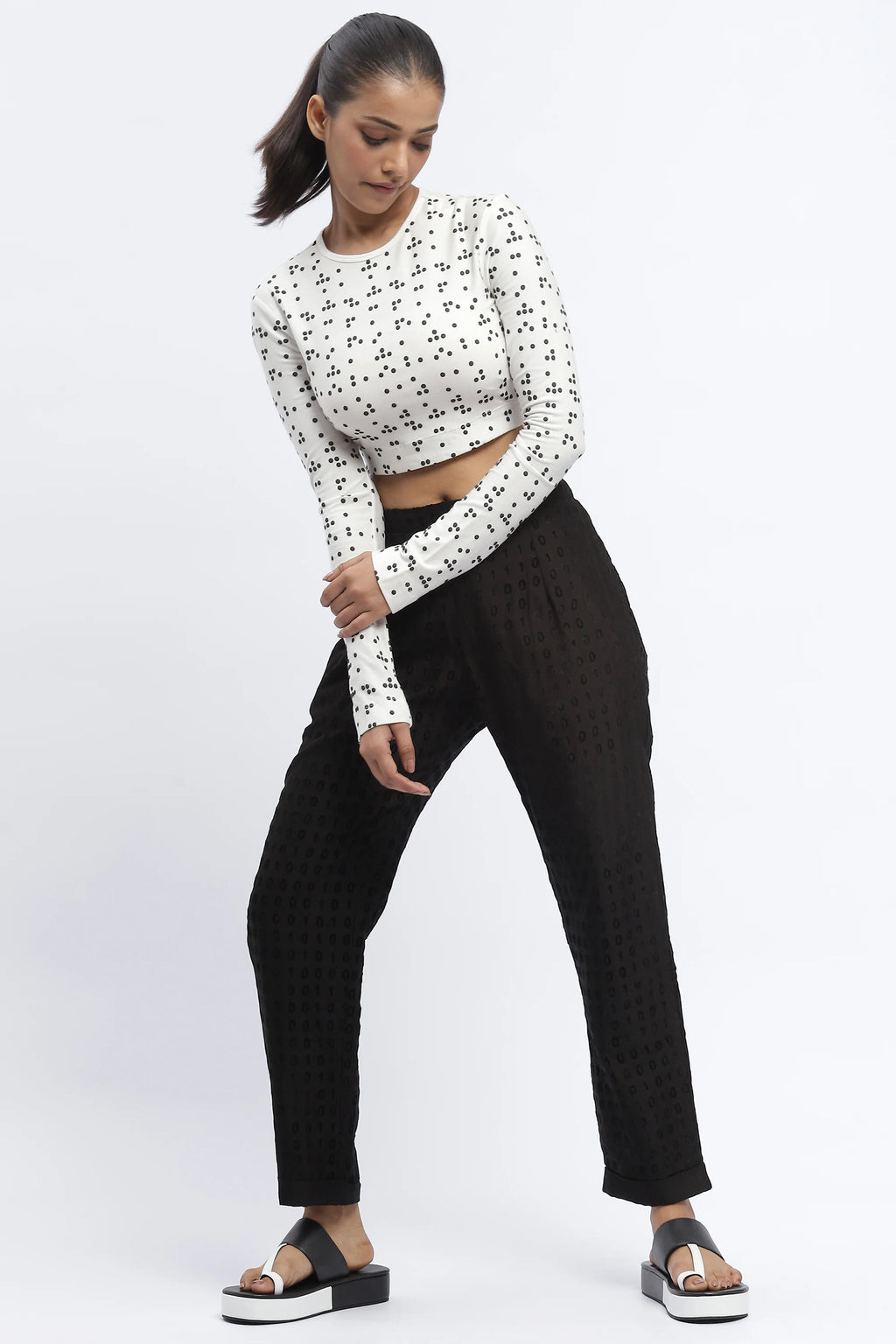 Rubber Print Top