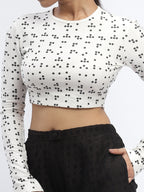 Rubber Print Top