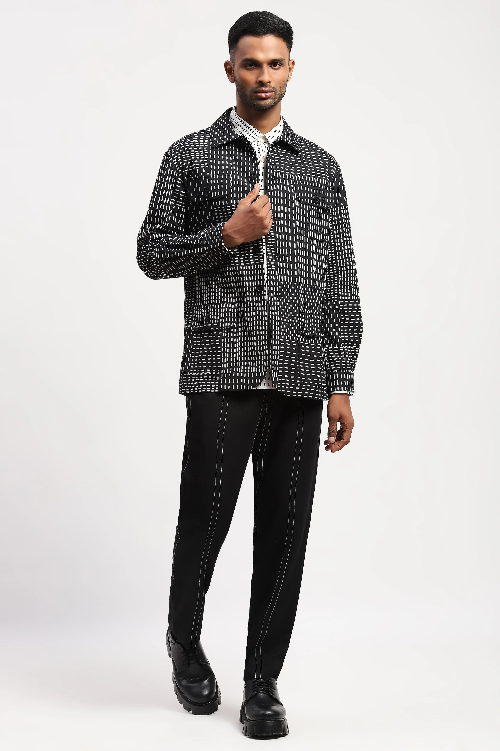Kantha Print Jacket