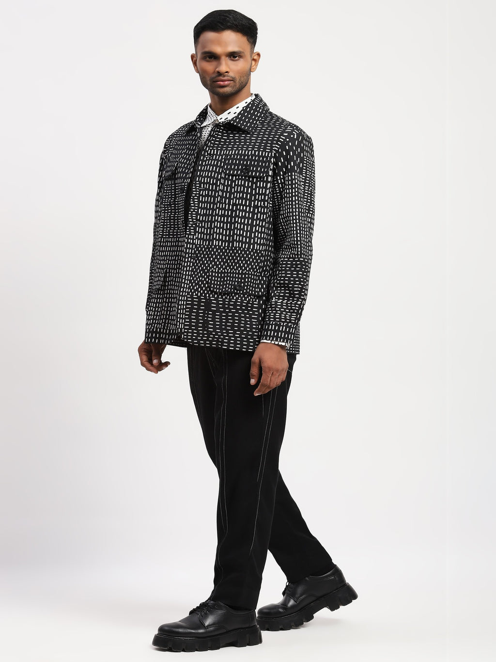 Kantha Print Jacket