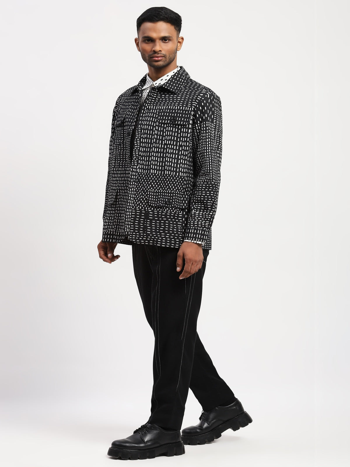 Kantha Print Jacket