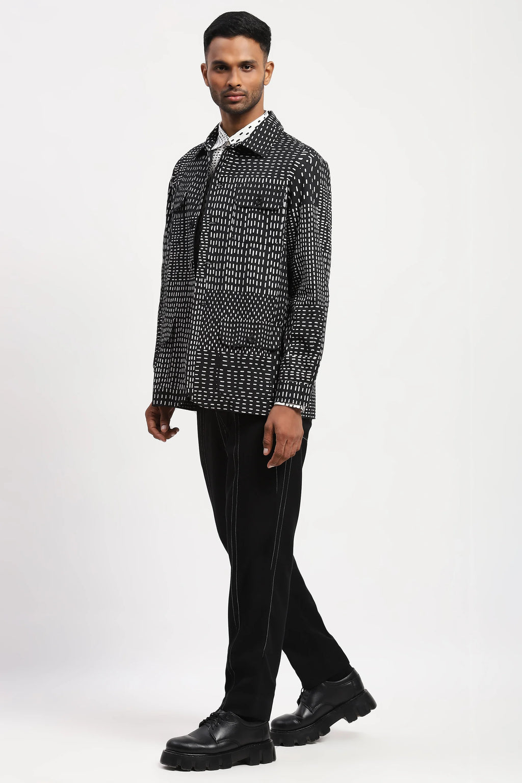 Kantha Print Jacket