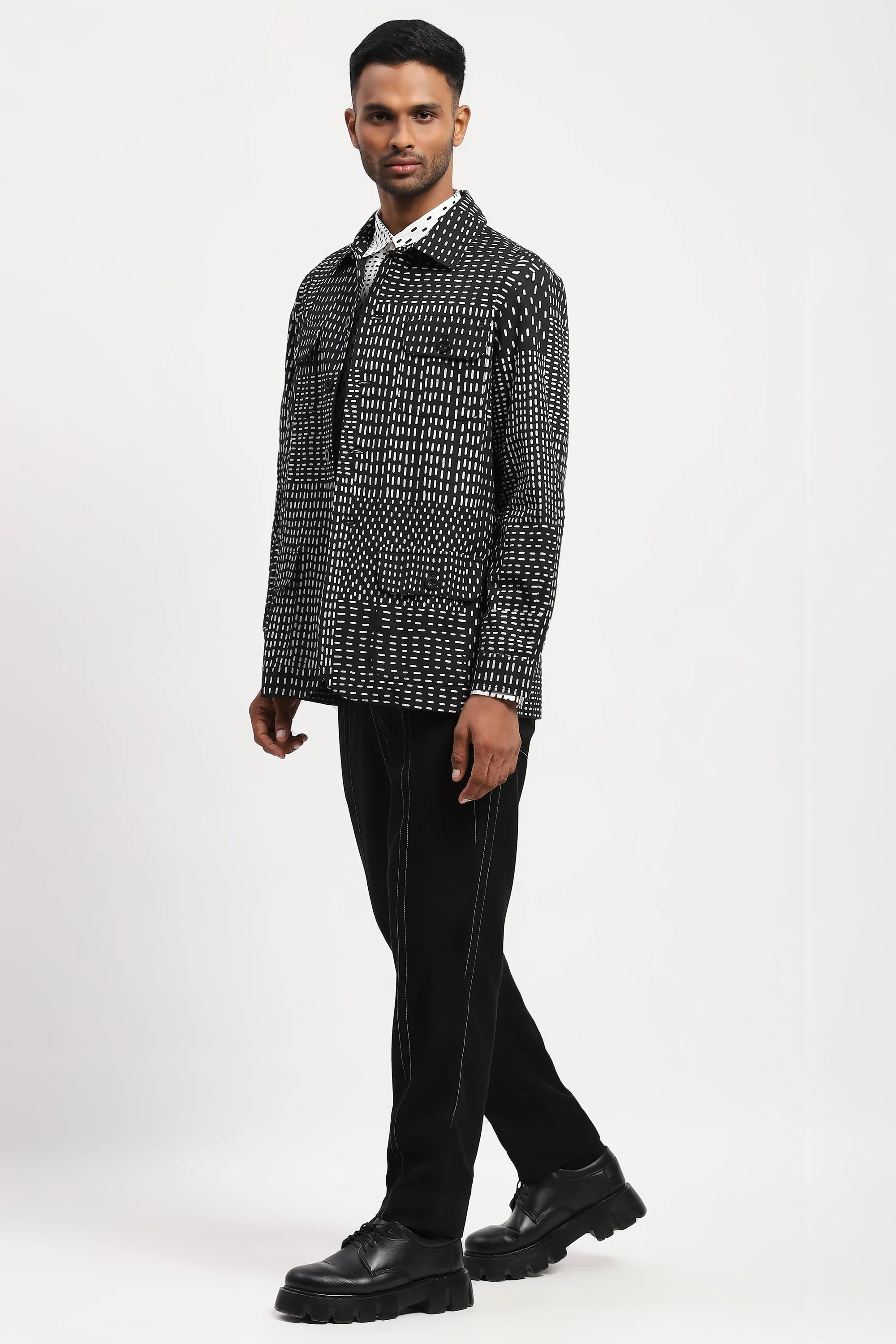 Kantha Print Jacket