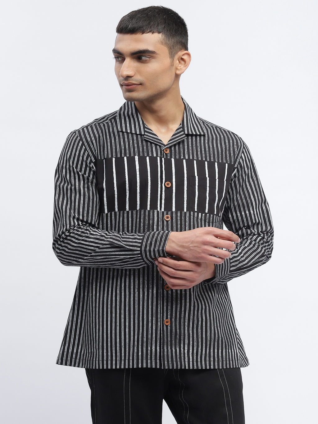 Engineered Blockprint Shirt