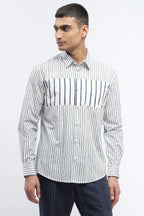 Engineered Blockprint Shirt