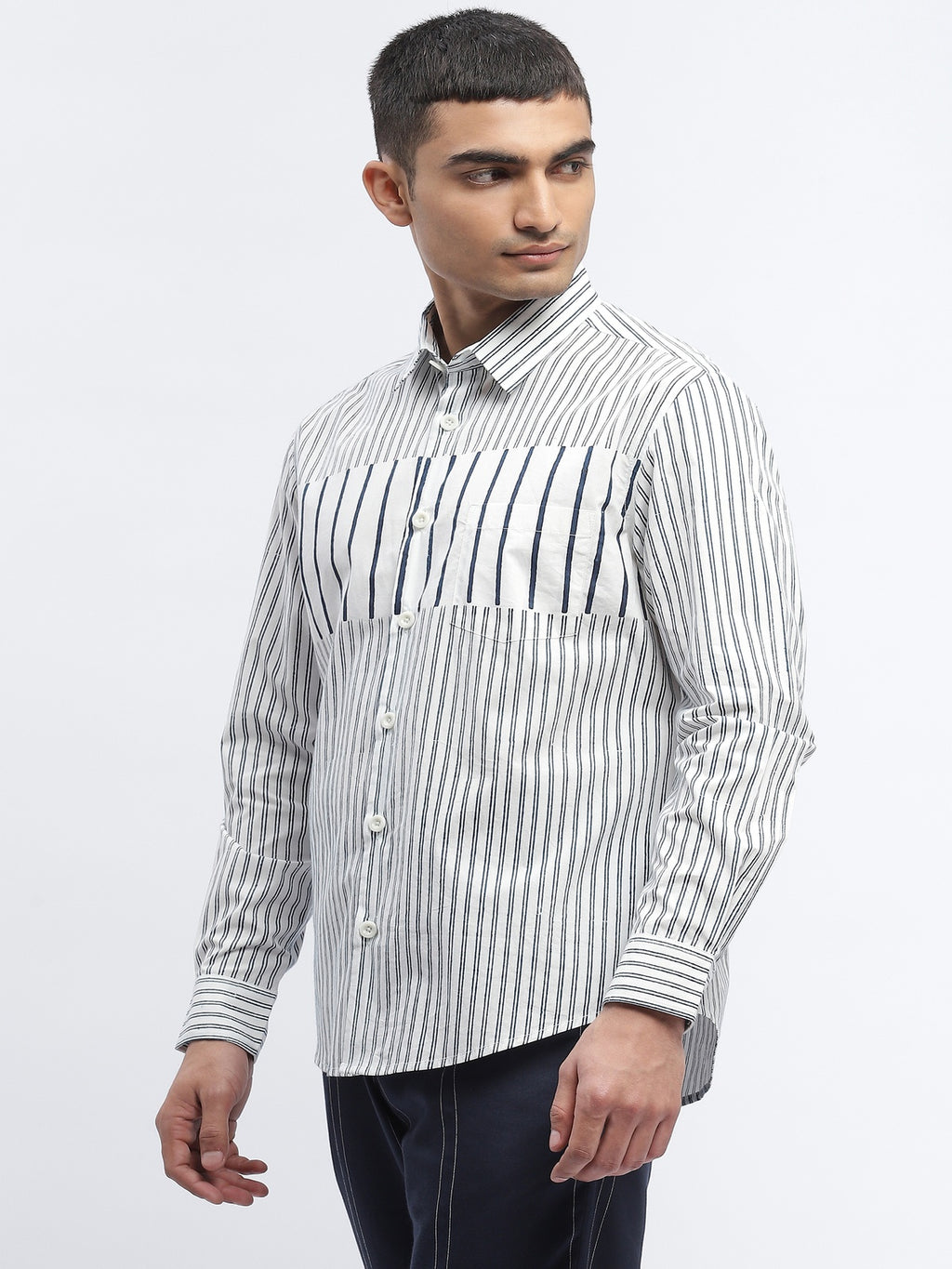 Engineered Blockprint Shirt