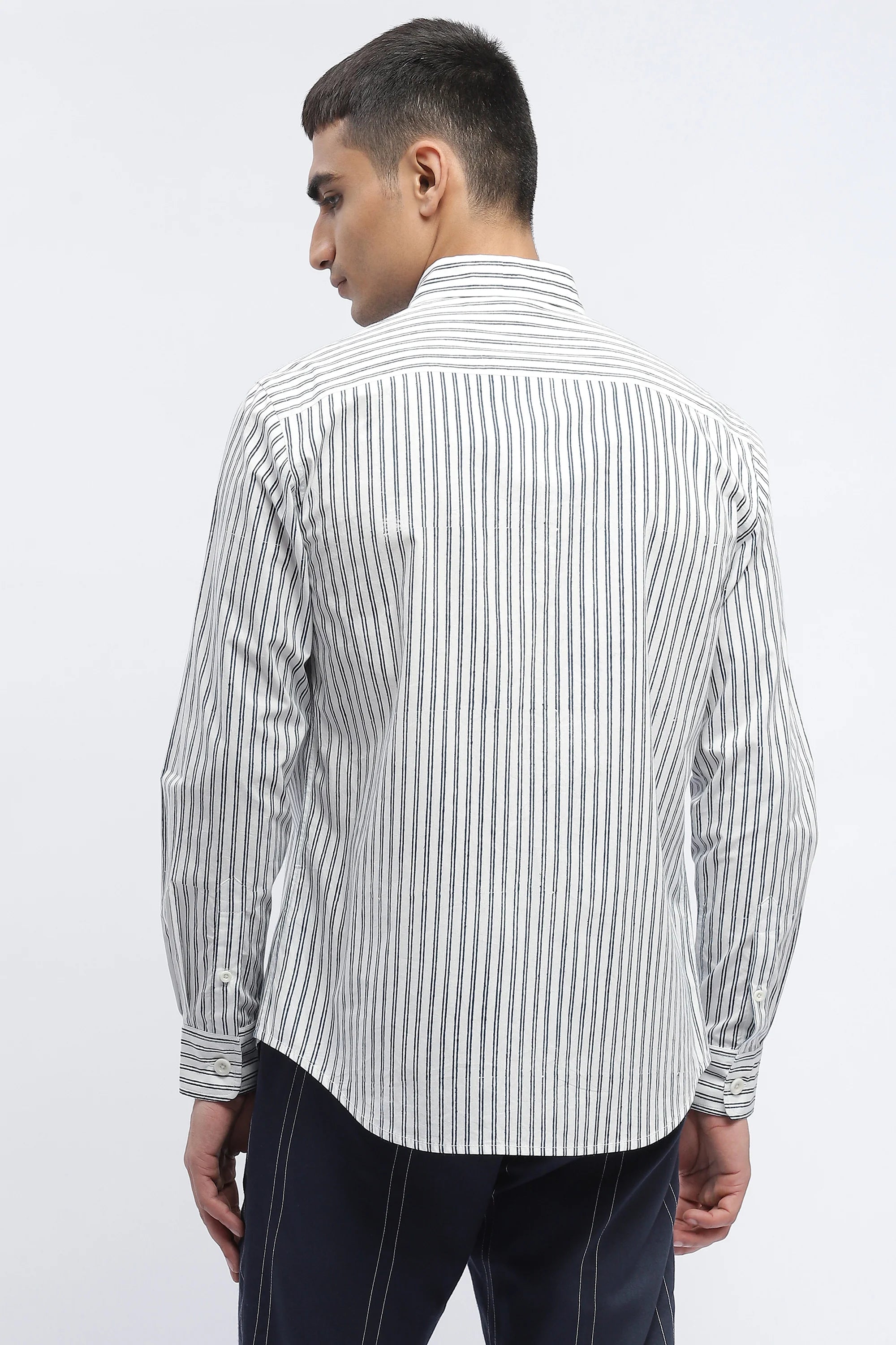 Engineered Blockprint Shirt