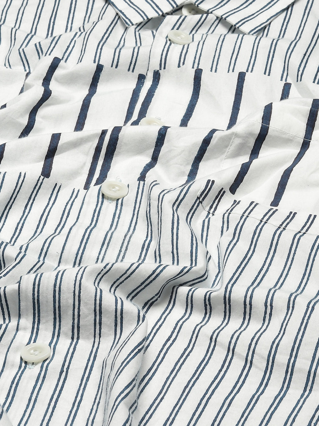 Engineered Blockprint Shirt