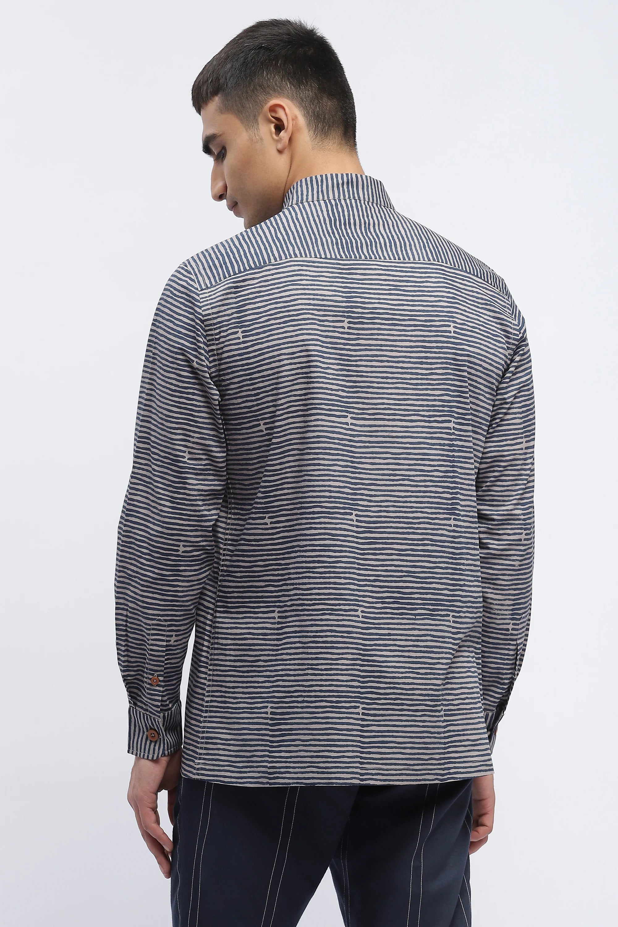 Engineered Blockprint Shirt