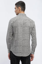 Engineered Blockprint Shirt
